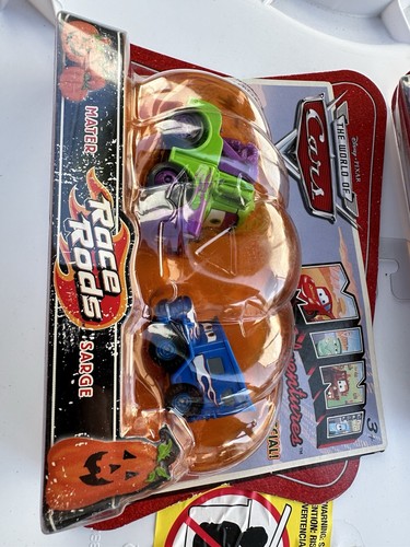 DISNEY PIXAR CARS MINI ADVENTURES RACE RODS LOT (6) INCL HALLOWEEN SPECIAL (x3)! - Picture 4 of 8