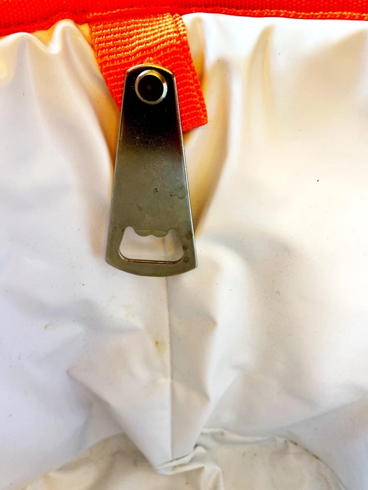 Clemson Tigers Party Bucket Cooler~Insulated~Built in Bottle Opener~Tailgating - Image 3 of 4