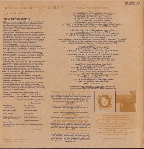 Gil Evans ‎– Pacific Standard Time  (Vinyl 2LP - DE 1975) - Imagen 2 de 6