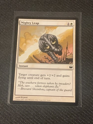 Magic the Gathering Knights vs Dragons Mighty Leap - Picture 1 of 2