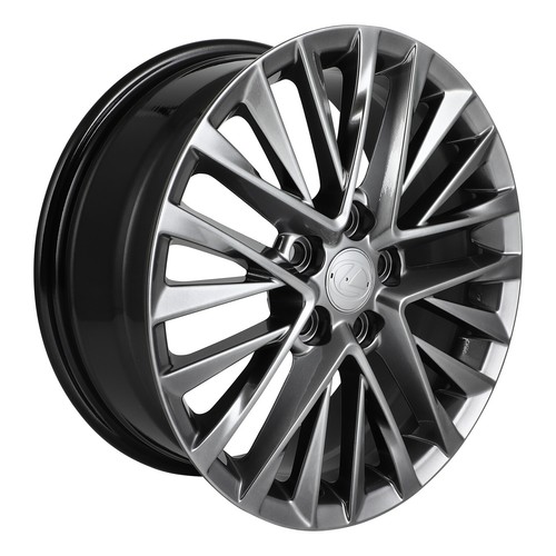 4 x 17"x7" 5x114.3 5x4.5" Offset +45 Silver Alloy Wheel Rim 17" For 05-23 Avalon - Picture 5 of 9