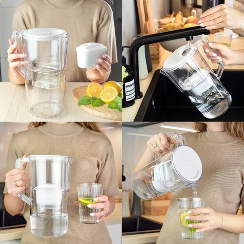 Wasserfilter Kartuschen ersetzen Brita Maxtra+, reduziert Kalk & Chlor, Sillar - Bild 12 von 21