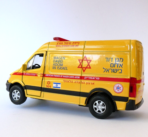 AMBULANCE ISRAEL MERCEDES VAN WELLY MOBILE INTENSIVE CARE UNIT MAGEN DAVID ADOM - Picture 6 of 10
