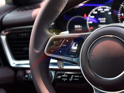 >For Porsche Cayenne Panamera Steering Wheel Left Volume Control Switch Cover - Picture 7 of 22