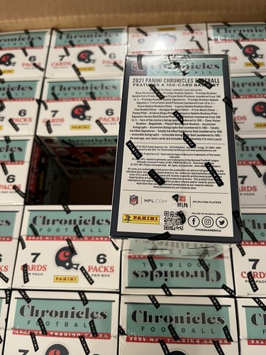 2021 Panini Chronicles NFL Football Blaster Box - FRESH CASE SEALED - Picture 5 of 6