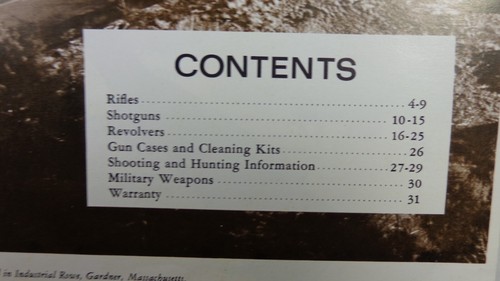 1966 HARRINGTON & RICHARDSON FIREARMS CATALOG RIFLES PISTOLS REVOLVER SHOTGUNS - Picture 3 of 6