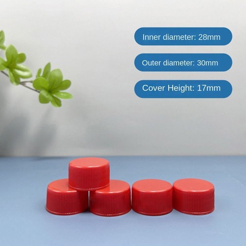 20pcs Circular Plastic Bottle Cap 28mm Screw Bottle Cap Bottle Accessories - Picture 11 of 16