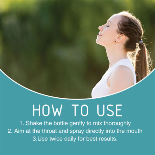 3/5X Natural Cleansing Spray Für Verbesserung Der Lunge Atemwege Stop Schnarchen - Picture 16 of 23
