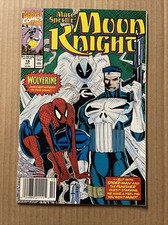 MARC SPECTOR MOON KNIGHT #19 1ST PRINT MARVEL COMICS (1990) SPIDER-MAN PUNISHER