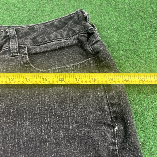 Riders by Lee Jeans Womens Size 16 L Black Relax Fit Straight Leg Denim 32x30 - Picture 10 of 11