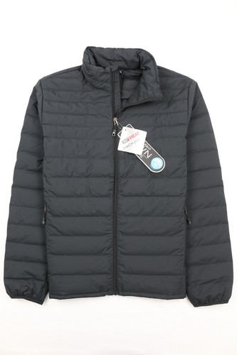 32 Degrees Men’s Down Jacket M Black Packable Lightweight Water & Wind Resistant - Picture 2 of 17