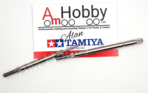 Tamiya 9805458/19805458 Diff Shaft (A & B) (King/Grand Hauler/Scania/Actros/MAN) - Picture 1 of 7