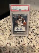 2012 PRIZM KYRIE IRVING ROOKIE AUTO #4 PSA 10 🔥🔥 low pop  First Year Of Prizms