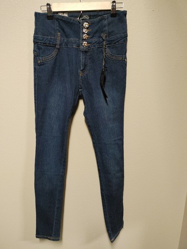 Fashion 2 Love ***Größe 9*** Skinny Jeggings. Faux Fronttasche. NEU C274-5 - Bild 4 von 5