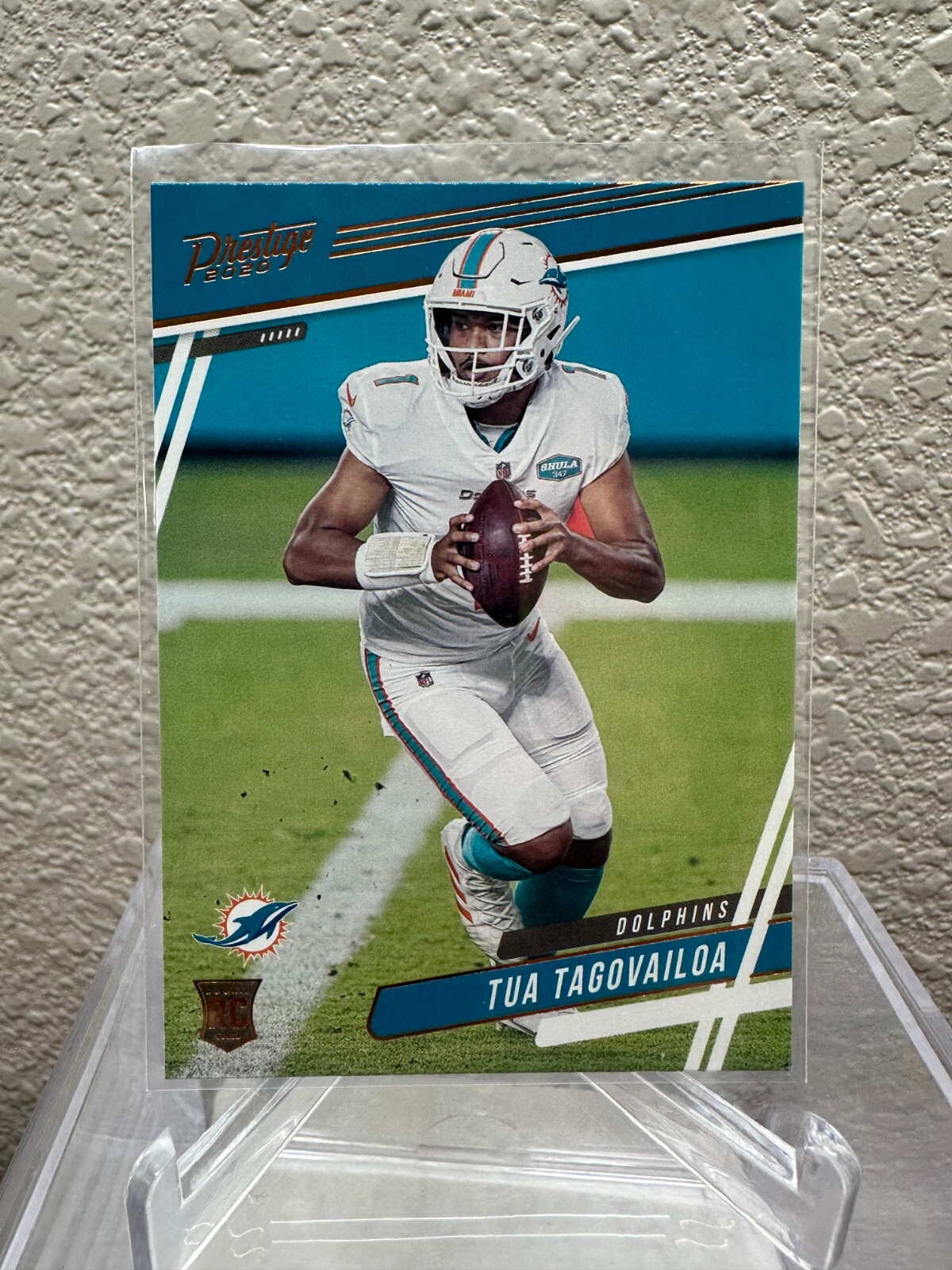 2020 Panini Chronicles Prestige #302 Tua Tagovailoa Rookie RC Miami Dolphins