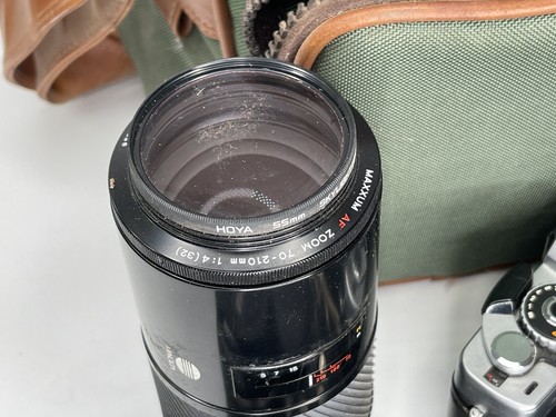 Vintage Minolta XG1 Film Camera with Minolta MD Rokkor 50mm 1.7 Lens & Extra - Picture 4 of 8