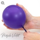 11" Solid Purple Violet Latex Balloons - Qualatex Party Supplies - 50ct