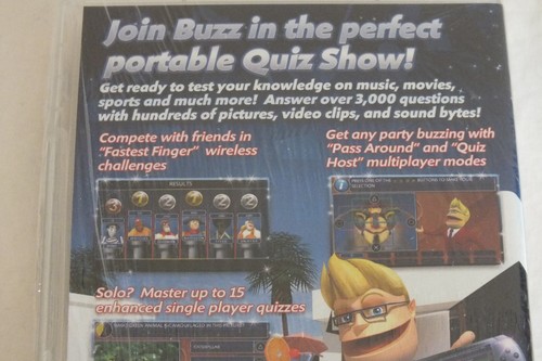 Buzz Master Quiz (Sony PSP, 2008) - Picture 4 of 5