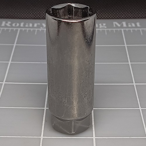 Craftsman 3/8" Drive 5/8" Spark Plug Socket Inv -G- 43324 Made in USA - Bild 3 von 20
