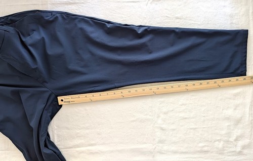 Lululemon Pants Mens Sz 33 Navy Commission Ankle Trouser Stretch 5 Pocket M5AEVS - Picture 12 of 13