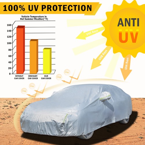 All-Weather 100% Waterproof For 2006-2017 Hyundai Accent Sedan Custom Car Cover - Picture 8 of 14
