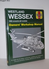Westland Wessex 1958 onwards Owners Workshop Manual Hardcover Haynes & Co 2018 