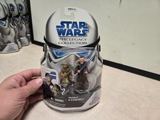 2008 Hasbro Star Wars Legacy 3.75  Figure - Yaddle Evan Piell Build-A-Droid BD19