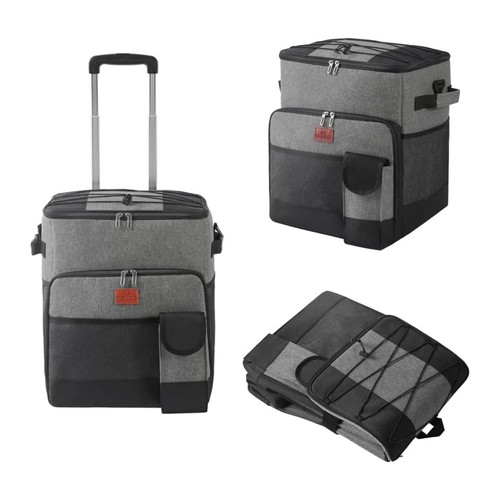 30 Cans Leakproof Insulated Cooler Backpack Soft Cooler Backpack for Camping - Picture 21 of 31