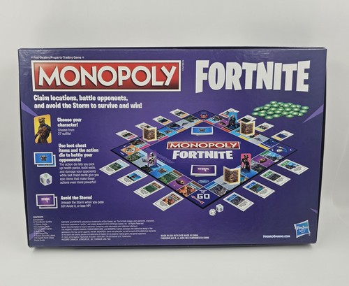 MONOPOLY Fortnite Edition Board Game Original - Picture 5 of 5