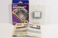 Official Nintendo 64 Memory Pak Pack Boxed OEM N64 Memory Card NUS-004 EA12