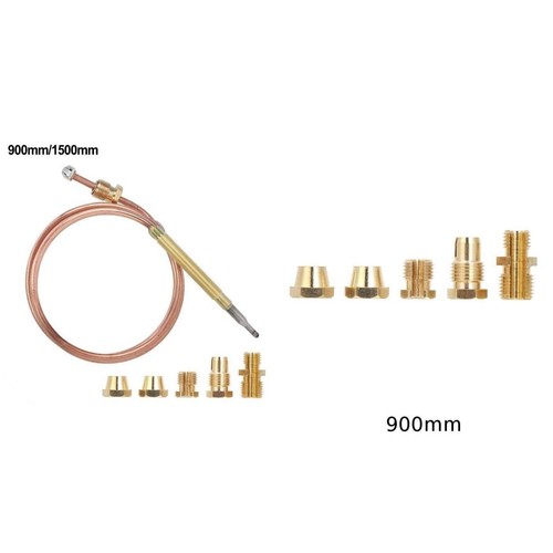 900mm/1500mmLONG UNIVERSAL-SLIM THREADED GAS BURNER THERMOCOUPLE MULTIFIT - Picture 17 of 31