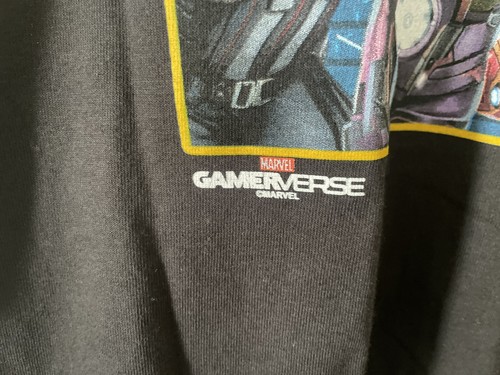 Camiseta vintage rara de los Vengadores de Marvel para hombre pequeña negra nueva con etiquetas - Imagen 5 de 7