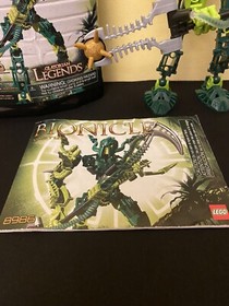 LEGO Bionicle - 8986 Glatorian Legends Vastus w/ Manual & Canister - 2009 READ