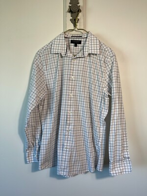 BANANA REPUBLIC Men's Long Sleeve Dress Shirt Size M Athletic