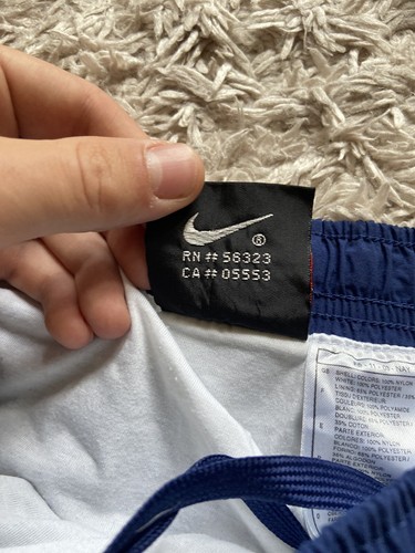 MEN'S NIKE FC ARSENAL LONDON 1995/1996 SHORTS PANTALONES FOOTBALL SOCCER SIZE L - Zdjęcie 5 z 8