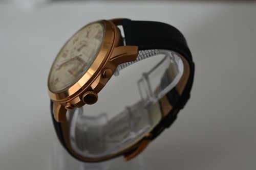 Reloj cronógrafo para hombre Fossil esfera beige esfera beige de gran tamaño FS4991IE - Imagen 4 de 5
