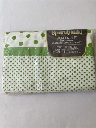 Vintage SPRINGMAID double flat sheet