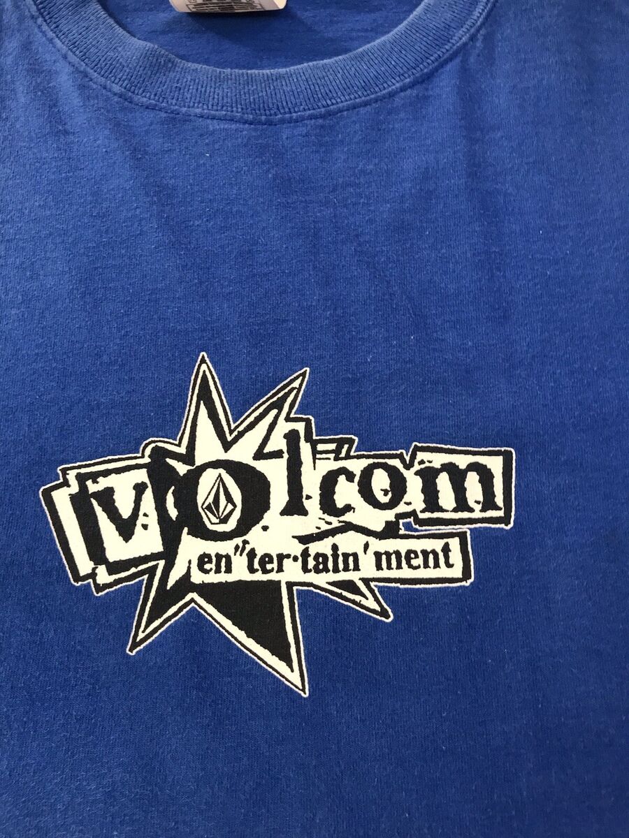 Rare Vintage Volcom Stone Logo Tshirt Blue XL Extra Large | eBay Rare Vintage Volcom Stone Logo Tshirt Blue XL Extra Large | eBay