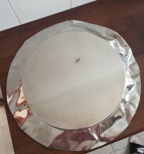 VASSOIO ALESSI FOIX IN ARGENTO LUCIDO 40CM IN OTTIME CONDIZIONI - Foto 5 di 9