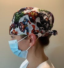 Avengers hero  s surgical cap/ scrub cap