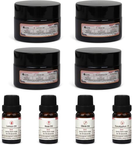 Ilios Olfactory Smell Training Kit, 4 natürliche ätherische Öle - Bild 2 von 4