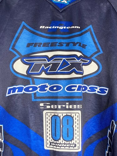 SX MX Moto Cross Dirt Bike 250 CC Classic Winner Men's XL Long Sleeve Shirt - Picture 6 of 6
