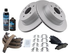 For 2014-2017 Infiniti QX50 Brake Pad Rotor Shoe Drum Kit Rear 32742BHKV 2015