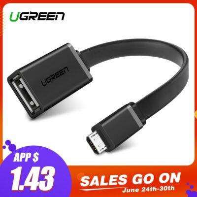 Ugreen Micro USB OTG adaptateur de câble pour Xiaomi Redmi Note 5 connecteur