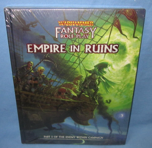 Warhammer Fantasy Role Play Book ~ Empire in Ruin ... new with damage