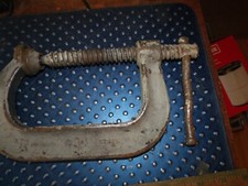 WILTON 404 DROP FORGED STEEL C CLAMP  4" SCHILLER PARK ILL. U.S.A