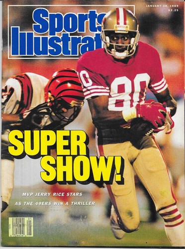 1st JERRY RICE Sports Illustrated 1989 San Francisco RAY HORTON Cincinnati NoLBL - Picture 7 of 8