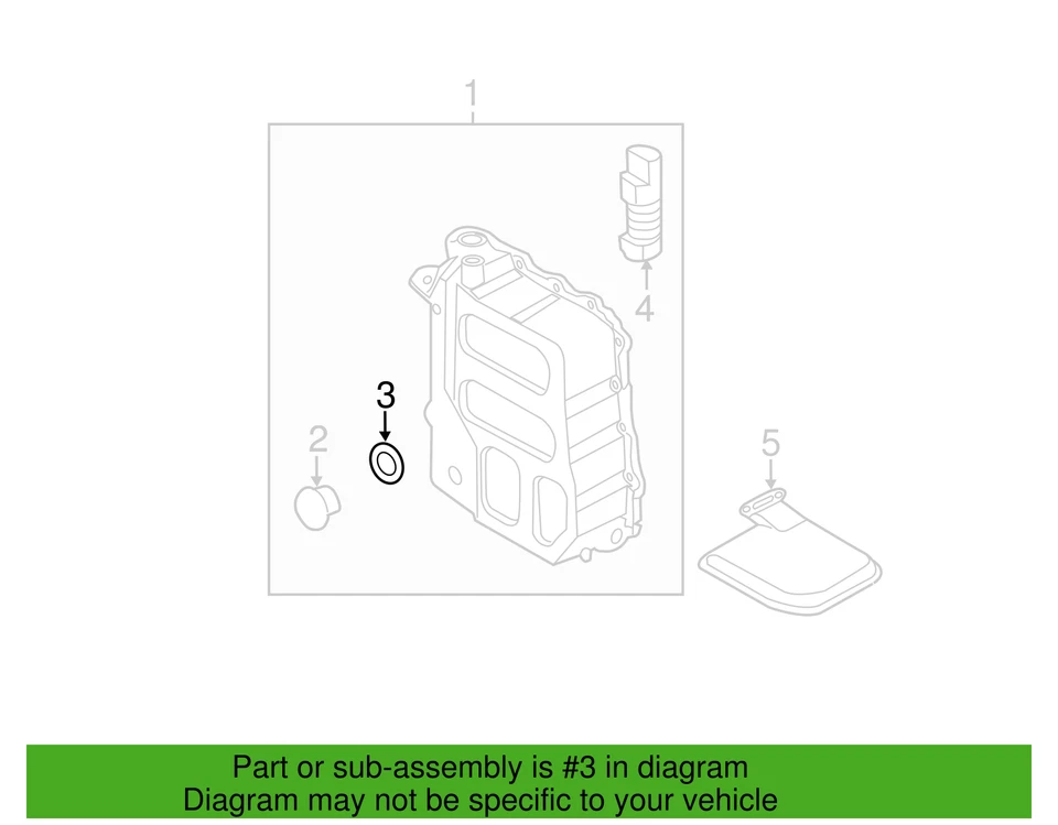 OEM Auto Transmission Drain Plug Gasket for 2003-2025 Hyundai Kia 45323-39000 Foto 3 de 3