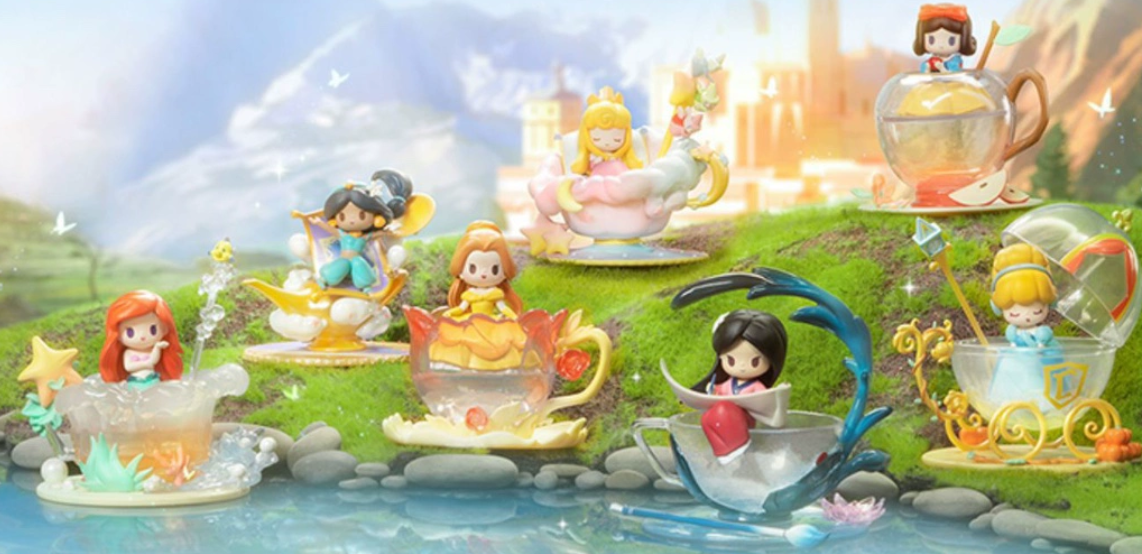 52Toys Disney Princess in Cup Tea Time Series Blind Box Confirmed