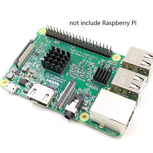 25 X Kit Dissipatore Dissipatore Dissipatore Lega Alluminio Rame per Raspberry Pi 2/3 B+ 4B - Foto 2 di 9